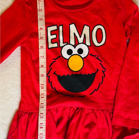 Elmo Kids Long Sleeve shirt (size 5) - Picture 4 of 6
